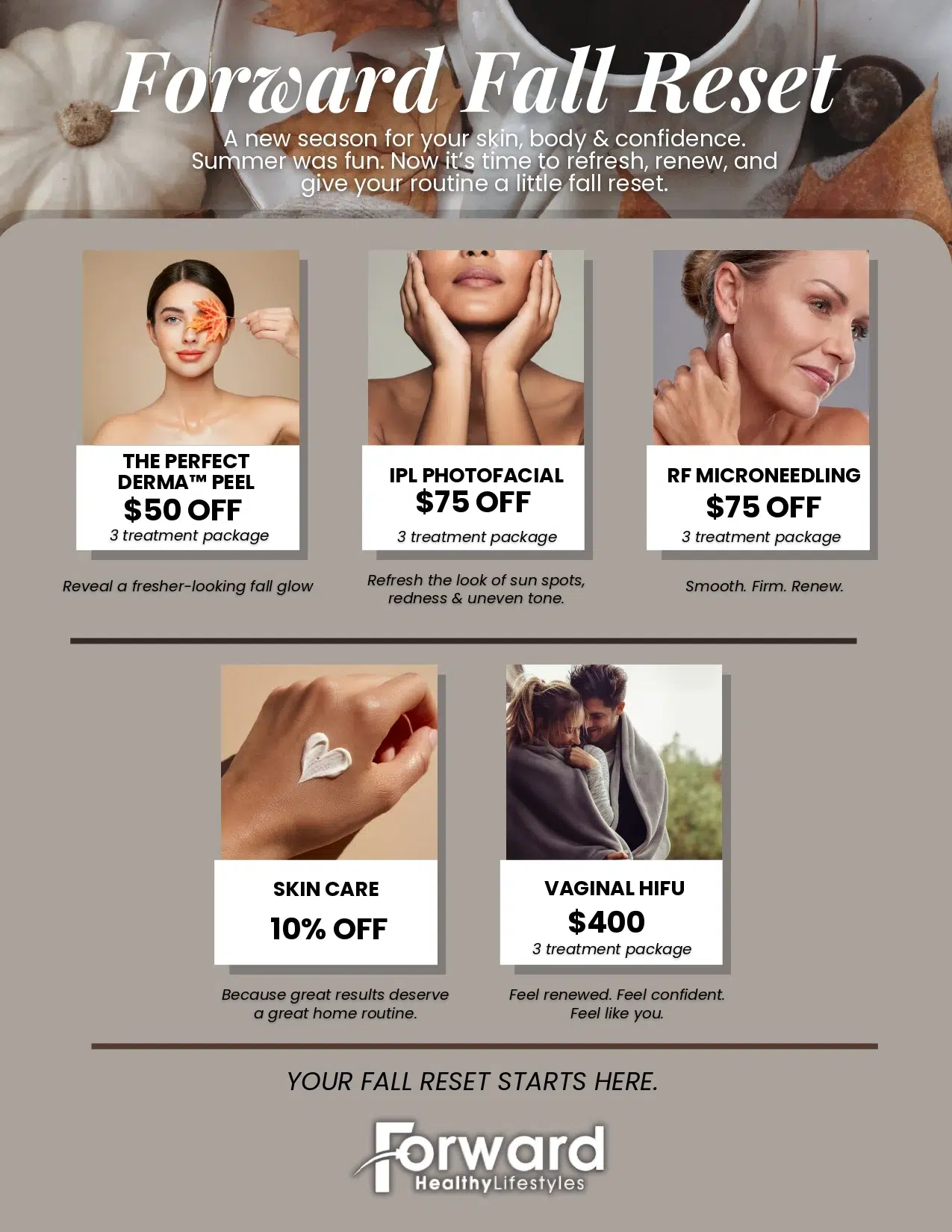 Fall Specials Summer Stacks